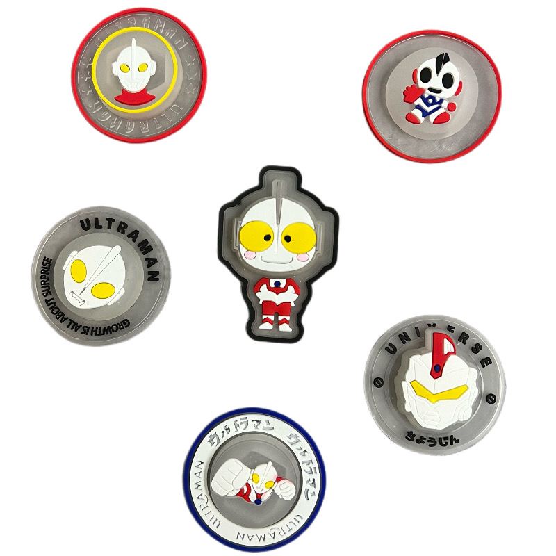 Bộ 24 / 6 Ghim Cài Áo Họa Tiết Hoạt Hình Có Đèn LED Phát Sáng