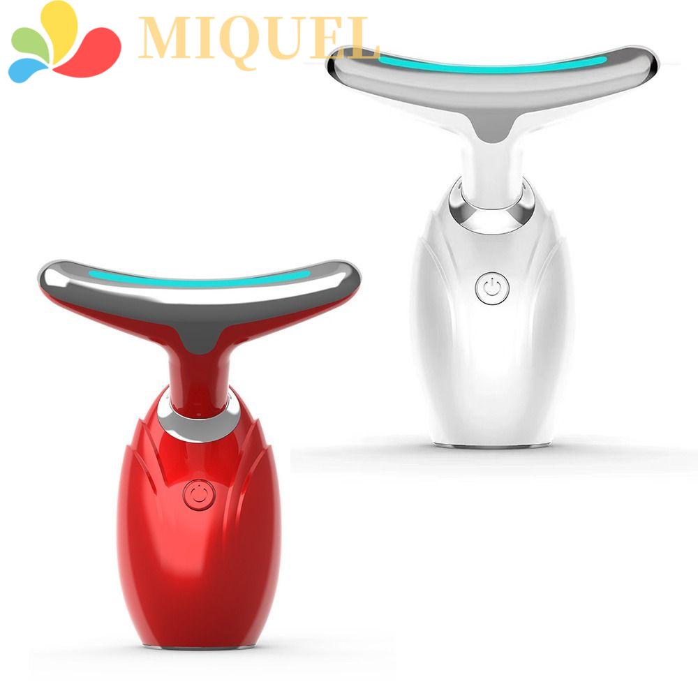 Máy Mát Xa Mặt Cổ Bằng Sóng Siêu Âm Chống Lão Hóa Có Đèn LED Photon Sử Dụng Tại Nhà Cho Nữ|Máy Rung Massage Loại Bỏ Nếp Nhăn Và Cằm Đôi Hiệu Quả
