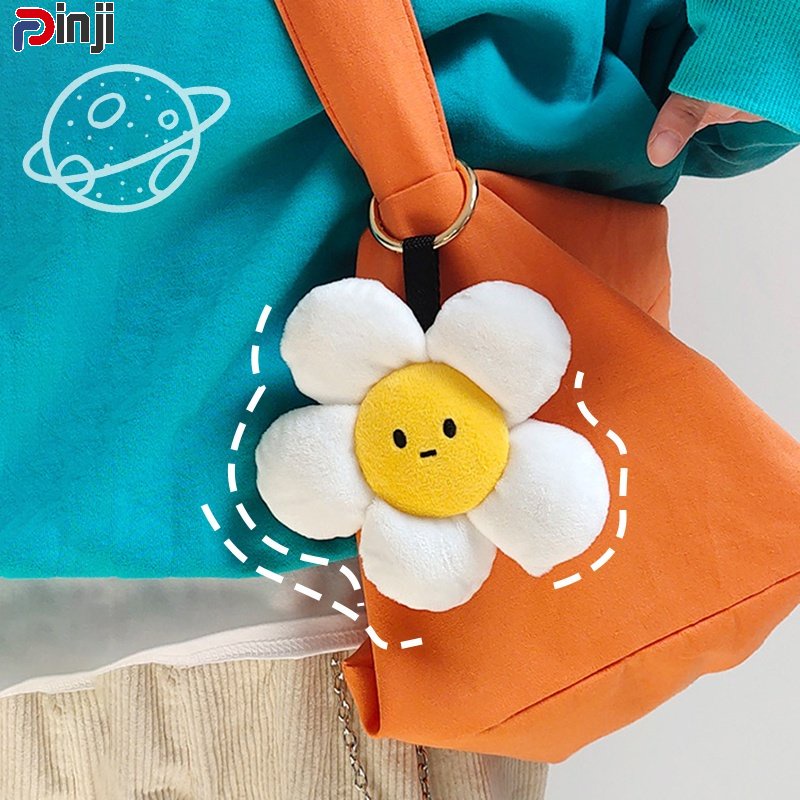 Móc Khóa Hình Thú Nhồi Bông Mềm Mại Đáng Yêu