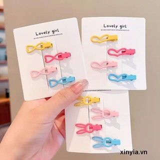 🌺xinyia🌺Kẹp Tóc Hình Trái Tim Dễ Thương