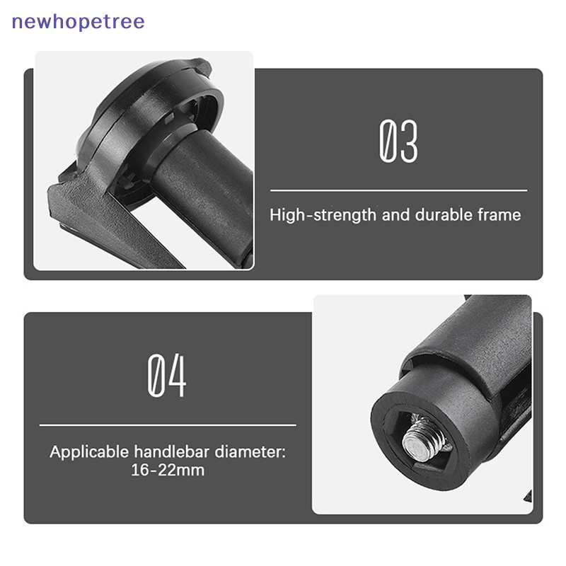 Gương Cầu Lồi Gắn Tay Lái Xe Đạp Bên Trái / Phải Bằng Acrylic Phản Quang Thông Dụng