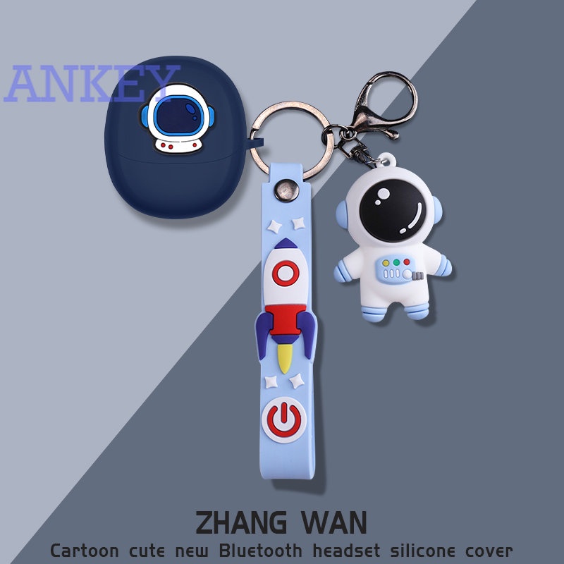 For Oppo Enco R2 Case Protective Cute Cartoon Cover Bluetooth Earphone Shell Accessories TWS Headphone Portable