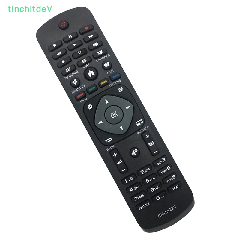 Điều Khiển Từ Xa RM-L1220 Thông Dụng Màu Đen Bằng ABS Chất Lượng Cao Cho TV Philips