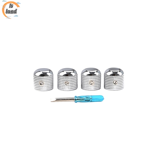 1 Bộ Núm Vặn Điều Khiển Và Tua Vít Cho Đàn Guitar Điện