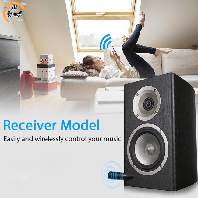 Bộ Thiết Bị Nhận Tín Hiệu Âm Thanh Bluetooth 5.0 Không Dây Đầu Ra 3.5mm Chuyên Dụng Cho Xe Hơi