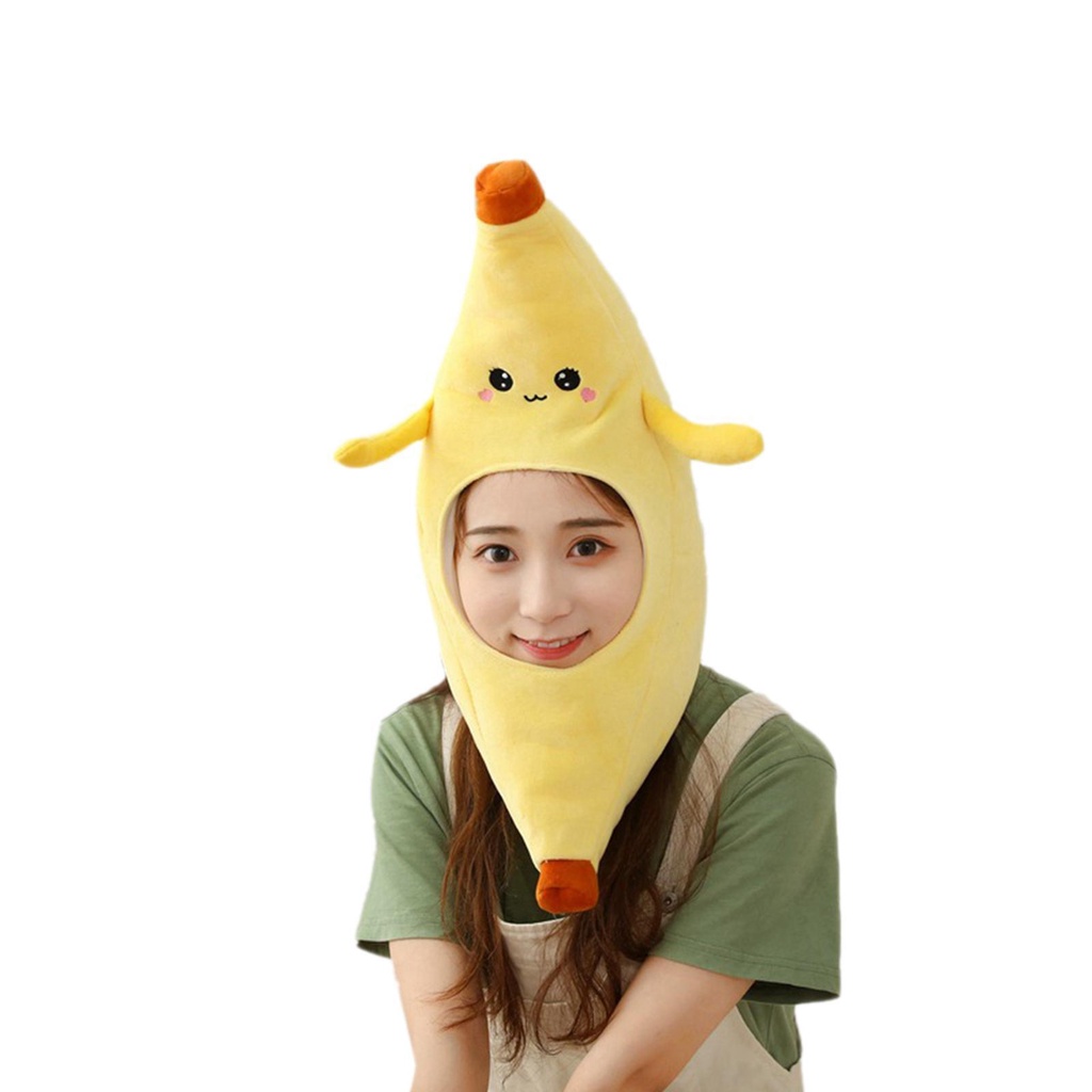 Mũ Quả Chuối Dễ Thương Cho Người Lớn