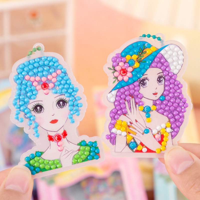 Miếng Dán Đính Đá Trang Trí Thủ Công Dành Cho Trẻ Mẫu Giáo