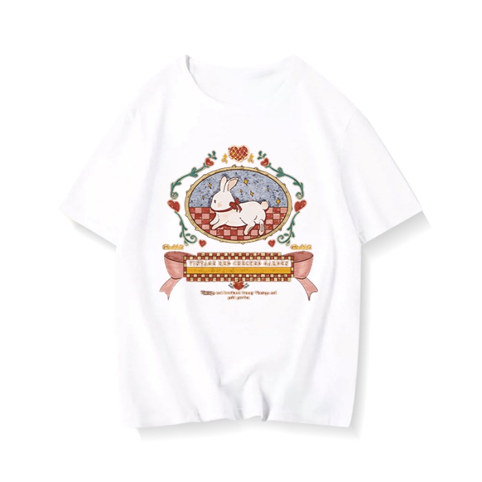 NRVP Áo Thun 100% Cotton Tay Ngắn Phong Cách Hàn Quốc Mới