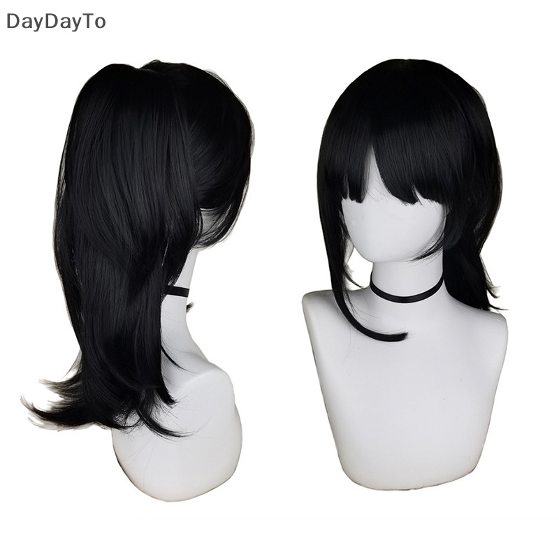 1 Bộ Tóc Giả Hóa Trang Nhân Vật Suzume No Tojimari Suzume Màu Đen 60cm