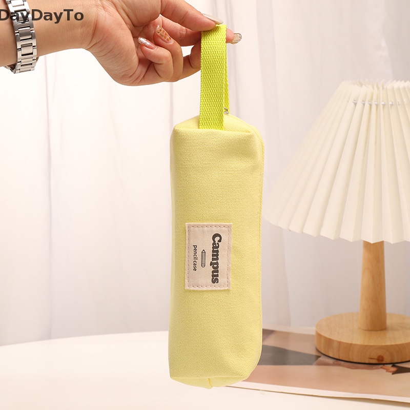 Túi Đựng Bút / Cọ Trang Điểm Sức Chứa Lớn Có Khóa Kéo Tiện Dụng Mang Theo Du Lịch