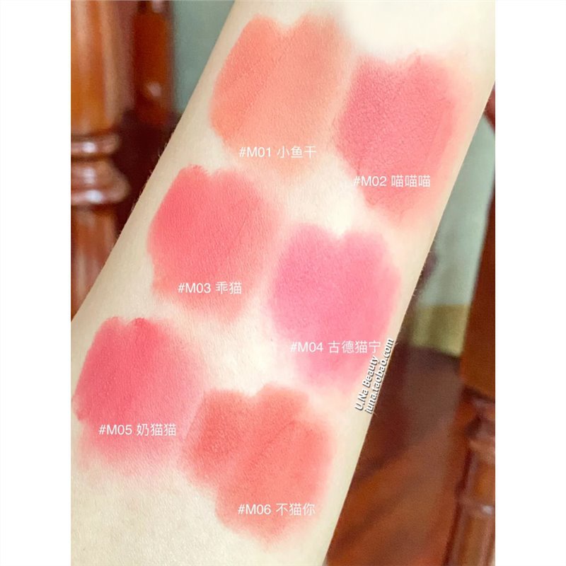 Son Kem Lì Meilia Thiết Kế Vỏ Son Hình Bánh Kem Xinh Xắn