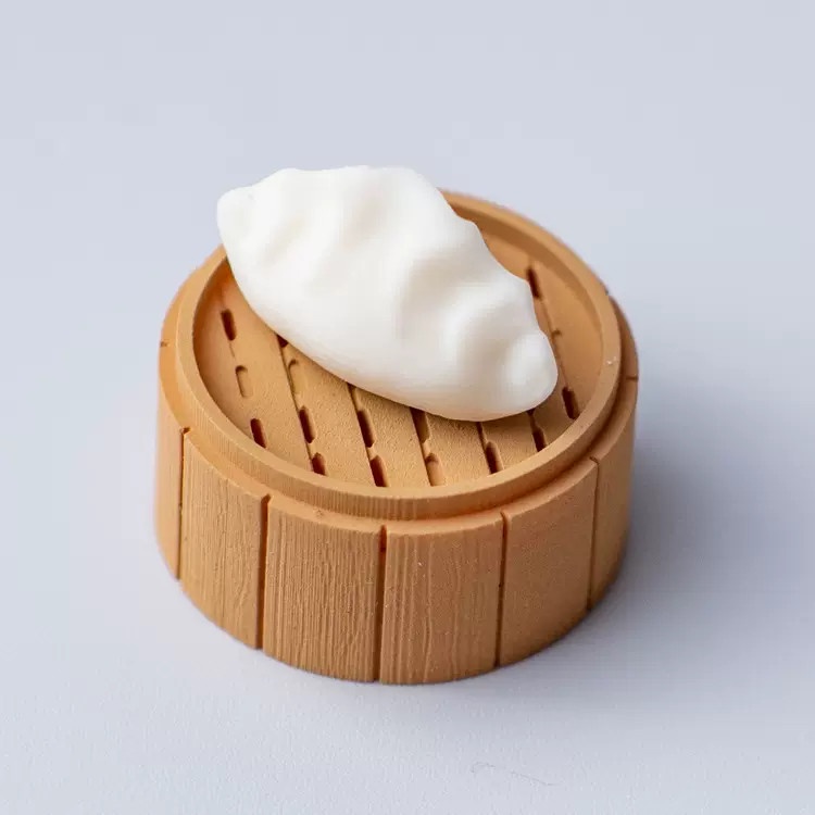 Bàn Phím Cơ Thiết Kế Bánh Bao Hơi Nước Từ Tính Cá Nhân Hóa