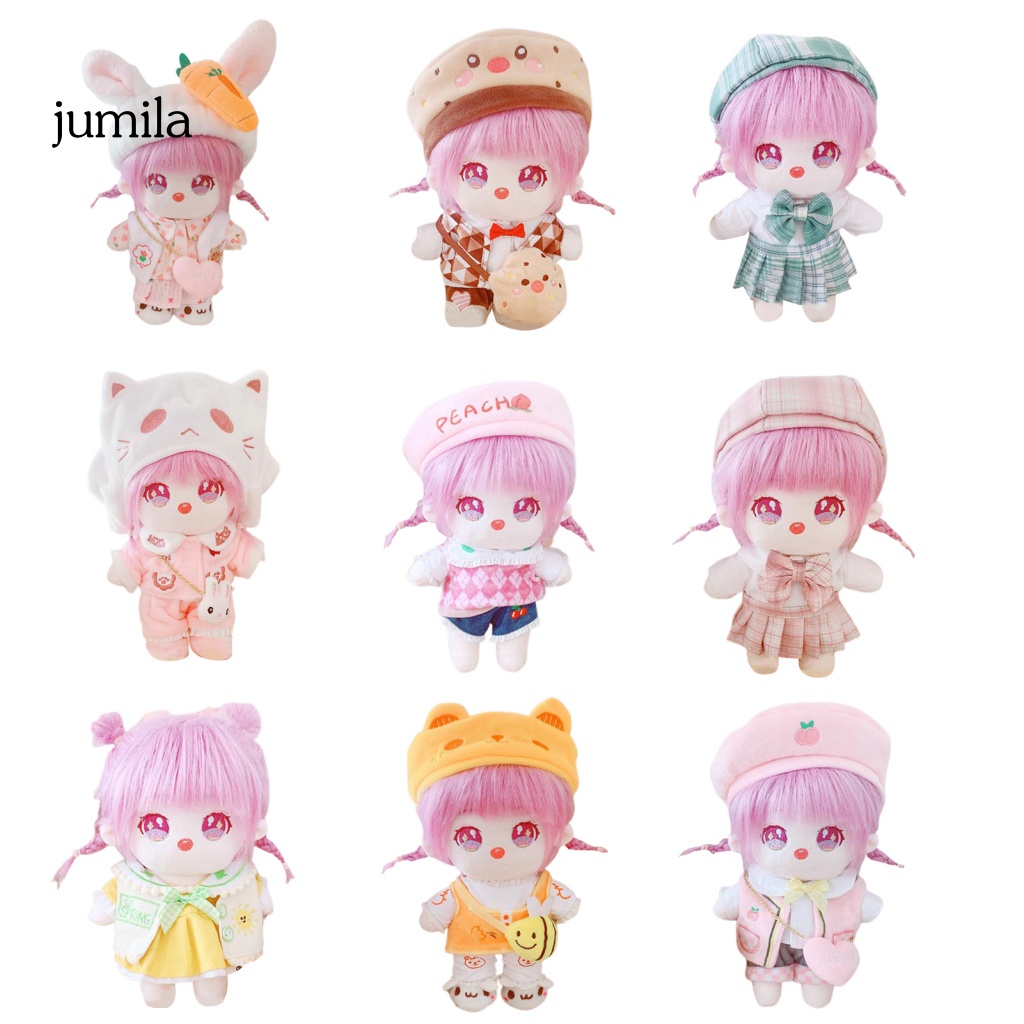 Bộ Búp Bê Nhồi Bông Đồ Chơi Vui Nhộn