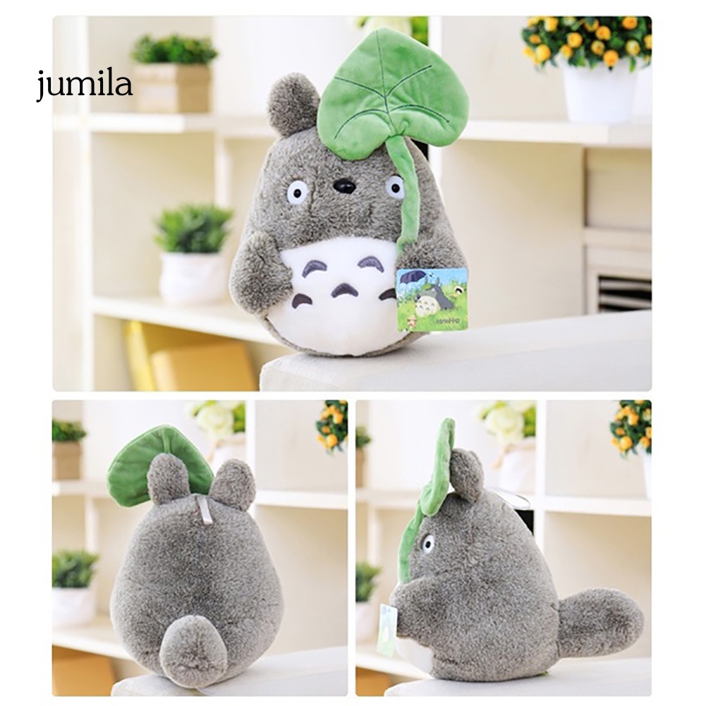 Đồ chơi nhồi bông Hình Totoro Lá Sen Mềm Mại Đáng Yêu