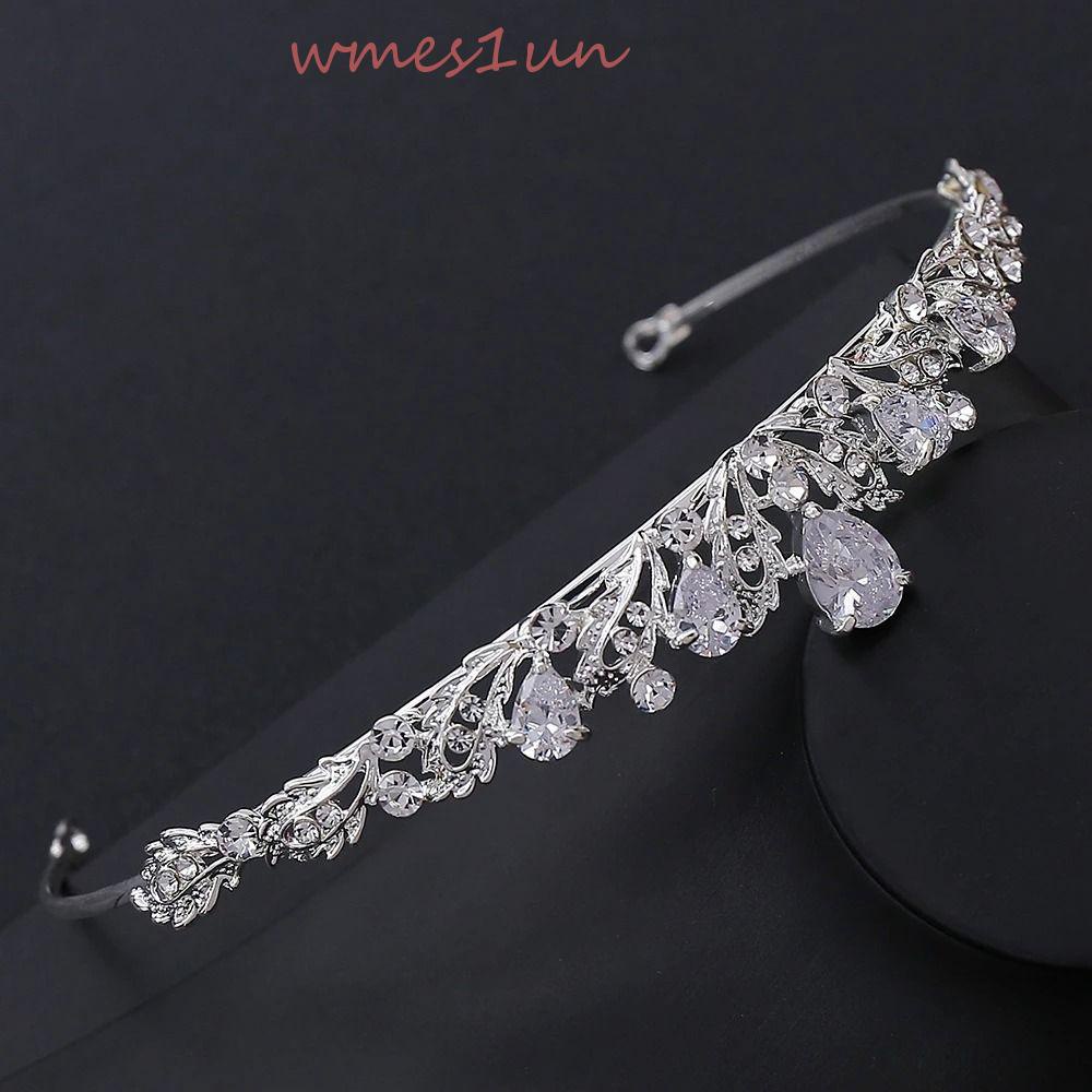 Linh Kiện Điện Tử WMES15H Baroque|Cài Tóc Hình Vương Miện Đính Đá Xinh Xắn