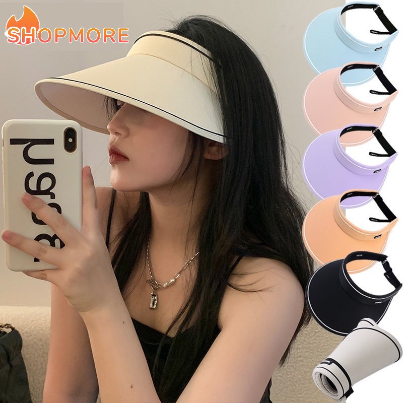 Mũ Vành Rộng Chống Nắng / Tia UV Có Thể Gập Lại Phong Cách Hàn Quốc