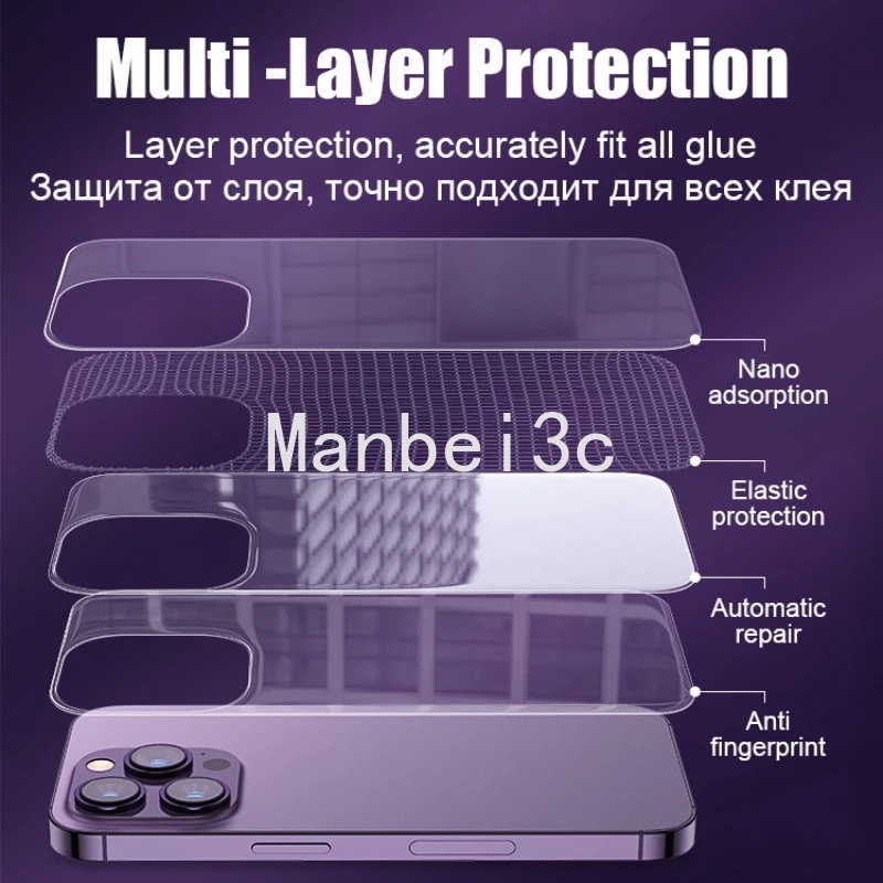 Miếng dán PPF mặt sau cho iPhone 14 Plus 13 12 11 Pro Max