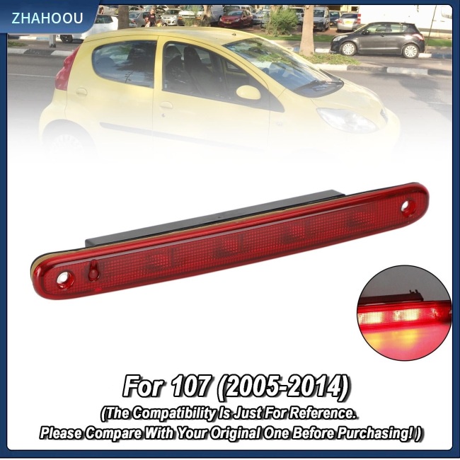 ☃Nhà Cửa☃ Đèn Phanh Cảnh Báo An Toàn Phía Sau Chất Lượng Cao 1606372780 Phụ Kiện Chuyên Dụng Dành Cho Peugeot 107 Citroen C1 Aygo 2005-2014