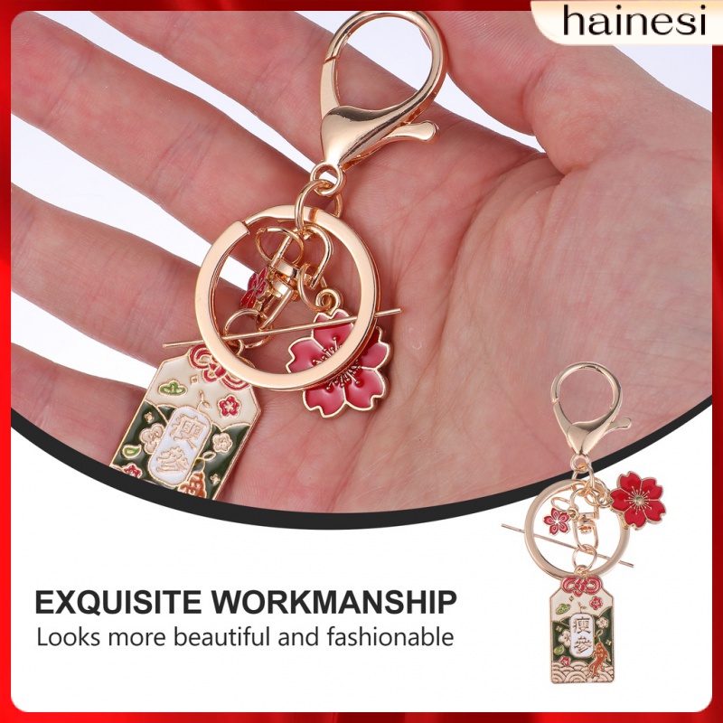 Móc Chìa Khóa / Ví / Túi Xách Hình Động Vật Hoa Anh Đào May Mắn Nhật Bản Thích Hợp Làm Quà Tặng Cho
