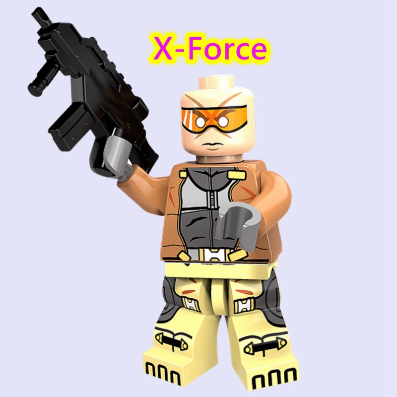 Mô Hình Đồ Chơi Lắp Ráp Nhân Vật X-Men Marvel Mini