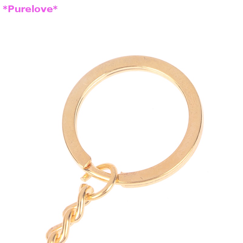 Móc Khóa Hình Người Nhỏ Bằng Thép Không Gỉ Mới