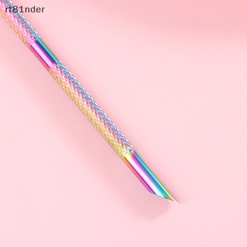 Rt Dụng Cụ Làm Móng Hai Đầu Bằng Thép Không Gỉ