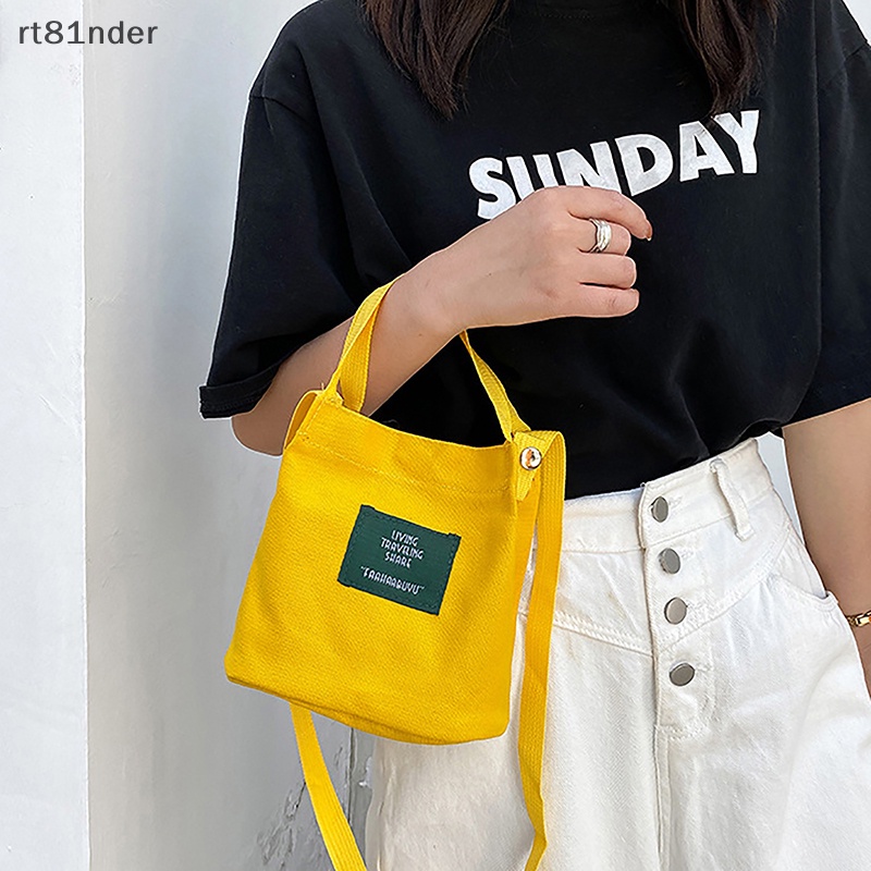 Túi Xách Canvas Cỡ Lớn In Chữ Thời Trang Cho Nữ