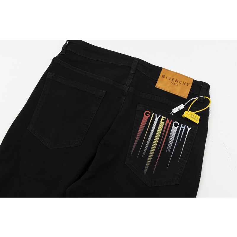 Quần Jean Dài In LOGO G-IV88ENC Kiểu Đường Phố Cá Tính Cho Nam Và Nữ Kee6Ue