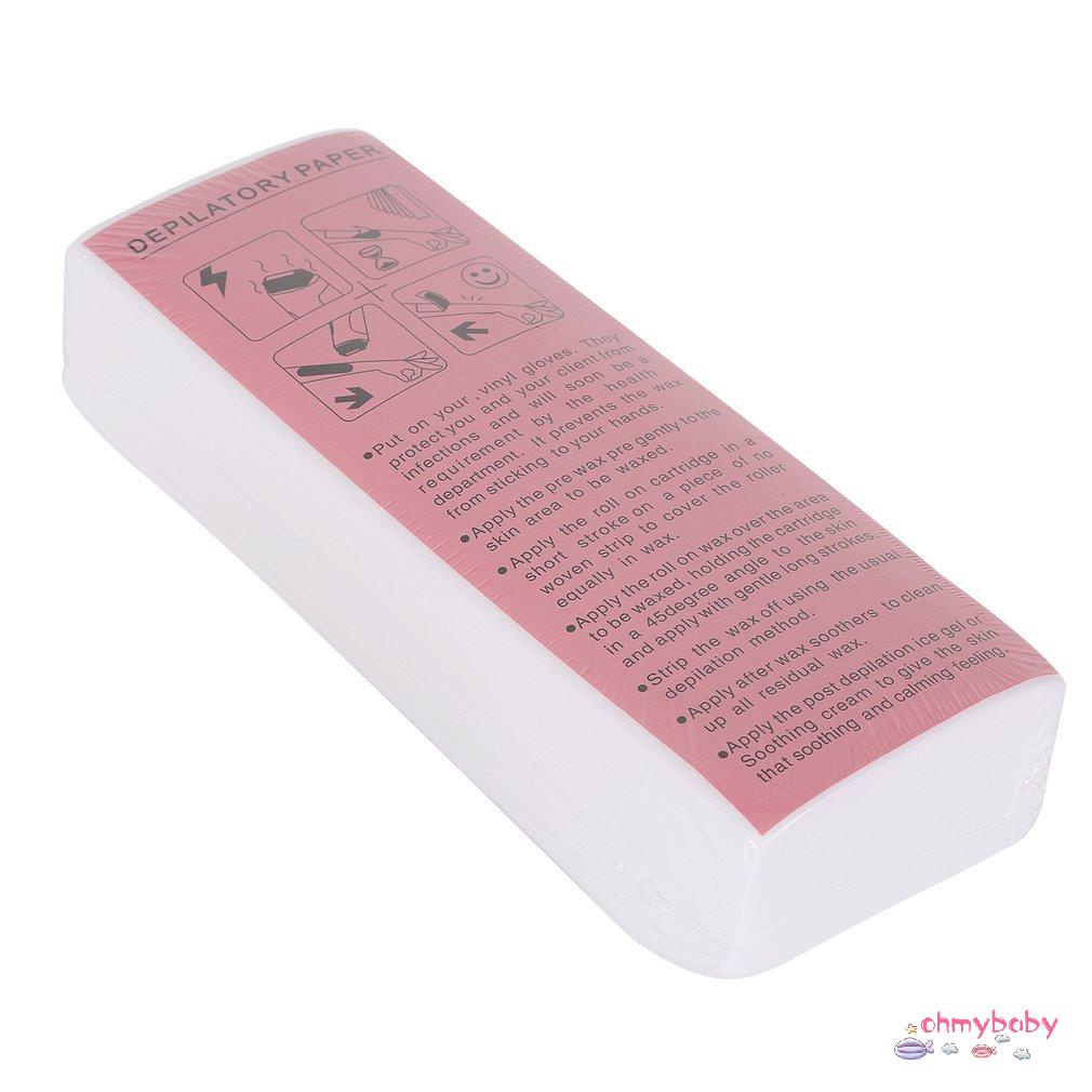 [InStock] Tẩy Lông Giấy Sáp Vải Cơ Thể Không Dệt Dùng Một Lần Máy Cạo Dải Loại Bỏ Mong Muốn Trên [Z/3]