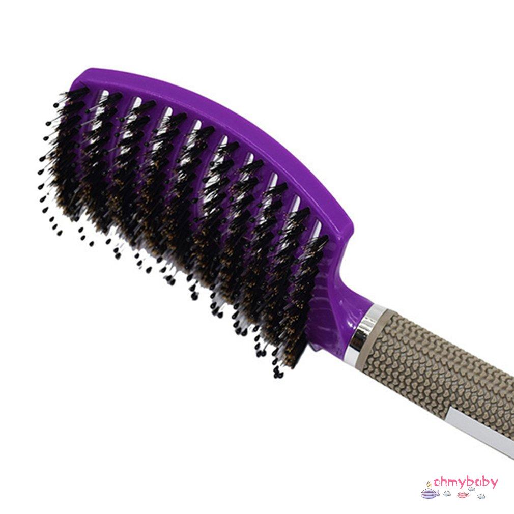 [Ready] Cong Lông Massage Lược Làm Tóc Chải Mượt Uốn Tạo Kiểu Thẳng [Z/9]