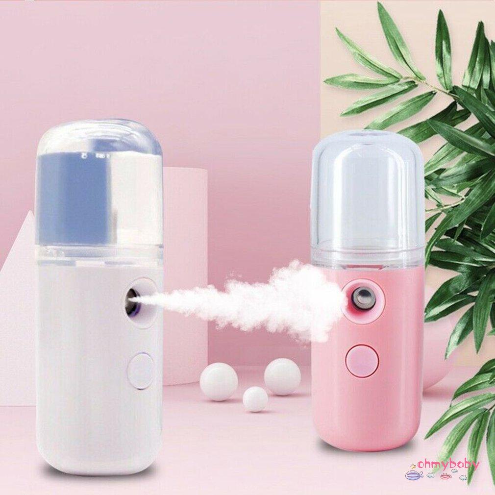 [InStock] Mặt Nano Máy Bổ Sung Nước Trụ Bé Gái Nữ Trang Điểm Sương Tạo Cho Mùa Hè Mát Tưới Cây [Z/7]