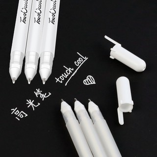Bút gel trắng mực trắng Touch Cool 0.8mm Tiện Dụng Chất Lượng Cao | Gấu House