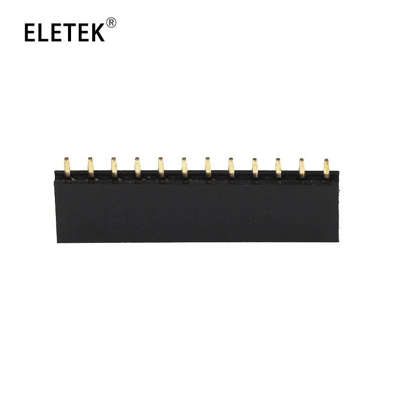 Set 10 Đầu Nối Pin Hàng Đơn Cái 2.54mm 1 * 2P 3P 4P 6P 8P 12P 15P 20P 40P