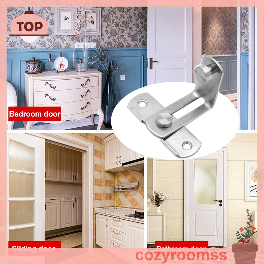 Chốt Cửa Xích Kéo 90 Độ Bằng Thép Không Gỉ