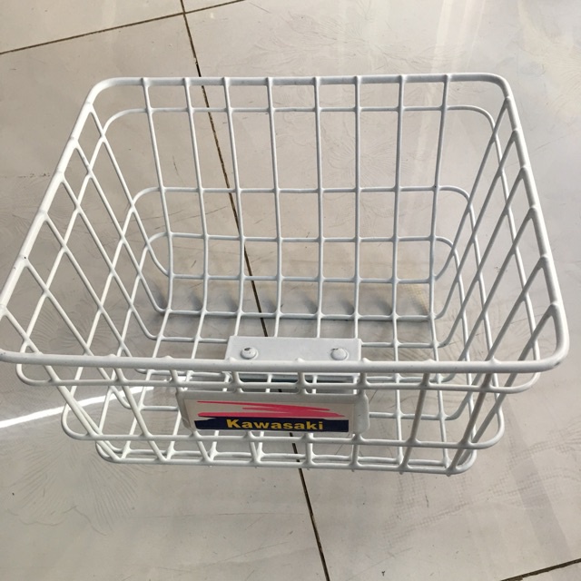 RỔ XE/ giỏ xe CHALY xe  MAX SỌC TRẮNG