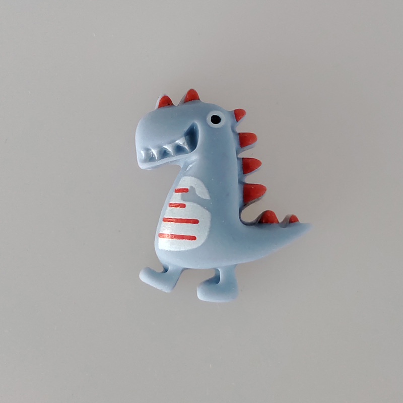 Bộ 10 Kẹp Tóc Hình Khủng Long Hoạt Hình Dễ Thương Cho Bé