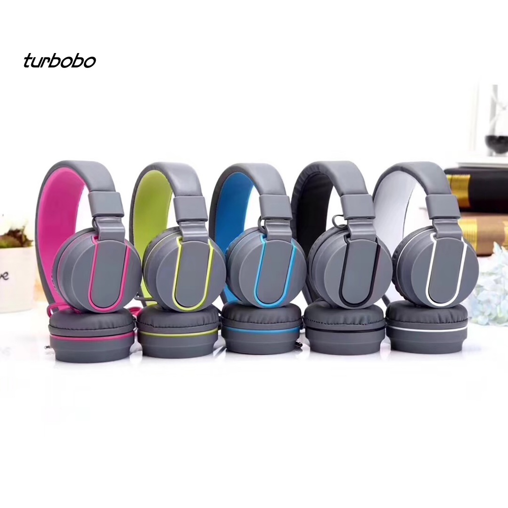 Tai Nghe Chụp Tai Jack 3.5mm Giảm Tiếng Ồn Có Thể Gấp Gọn Kèm Mic Tiện Dụng