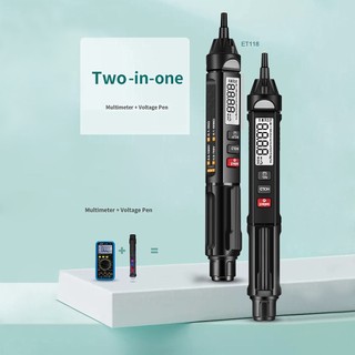Bút thử điện voktta et118 kỹ thuật số cảm biến thông minh không tiếp xúc ncv đa năng