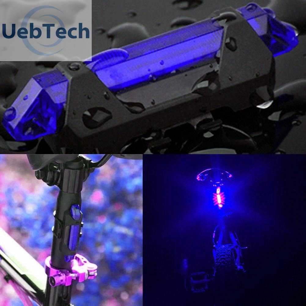 Đèn LED Cảnh Báo Gắn Đuôi Xe Đạp Chống Nước Có Thể Sạc Lại Bằng Cổng USB