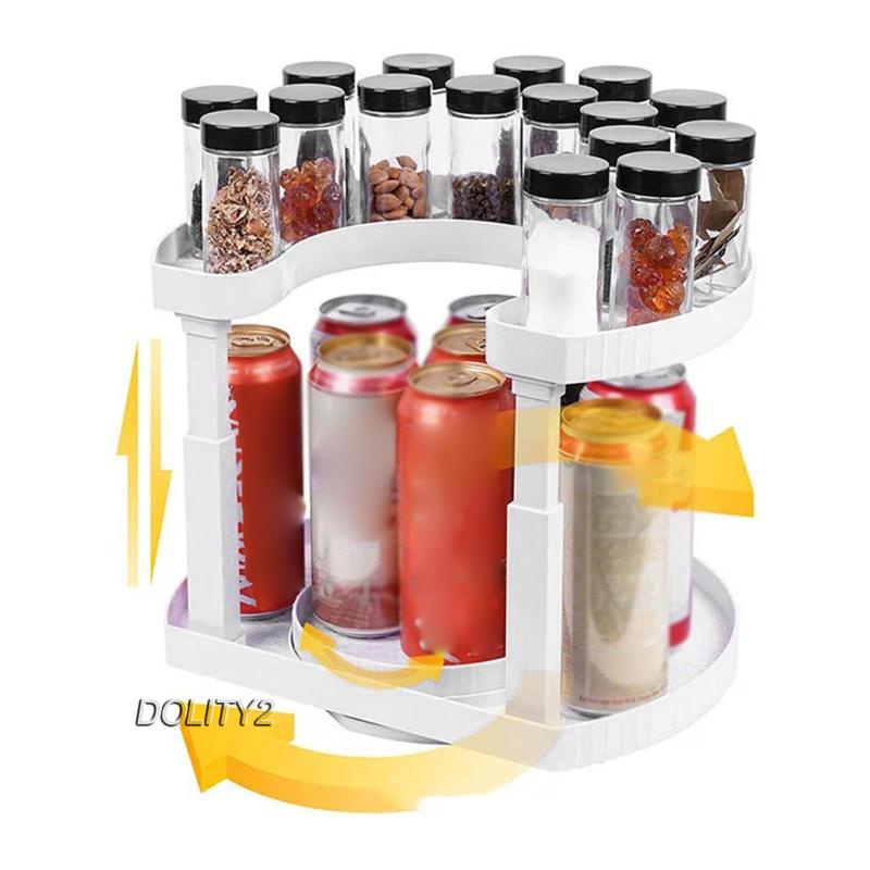 Giá Đỡ Mỹ Phẩm / Gia Vị Xoay 360 Độ Dolity2