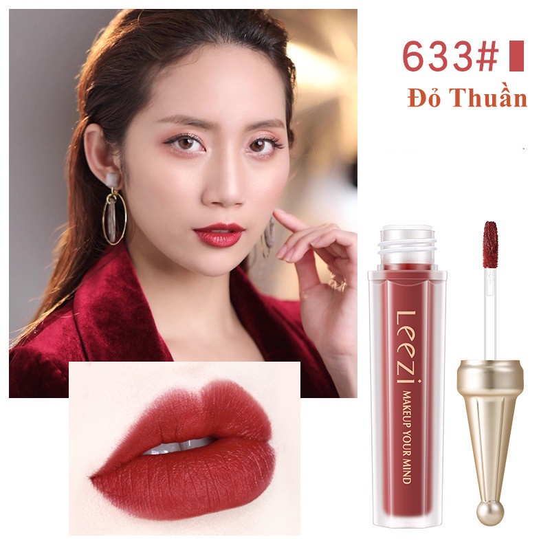 SON KEM LÌ LEZZI TẠO HIỆU ỨNG CĂNG BÓNG MÔI VÀ MỀM MƯỢT nội địa trung chính hãng SPB00632