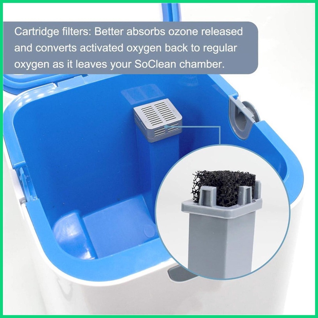 Bộ 2 Màng Lọc Thay Thế SoClean Có Thể Tương Thích Mạnh Mẽ Cho Máy Hút Bụi jiwvn