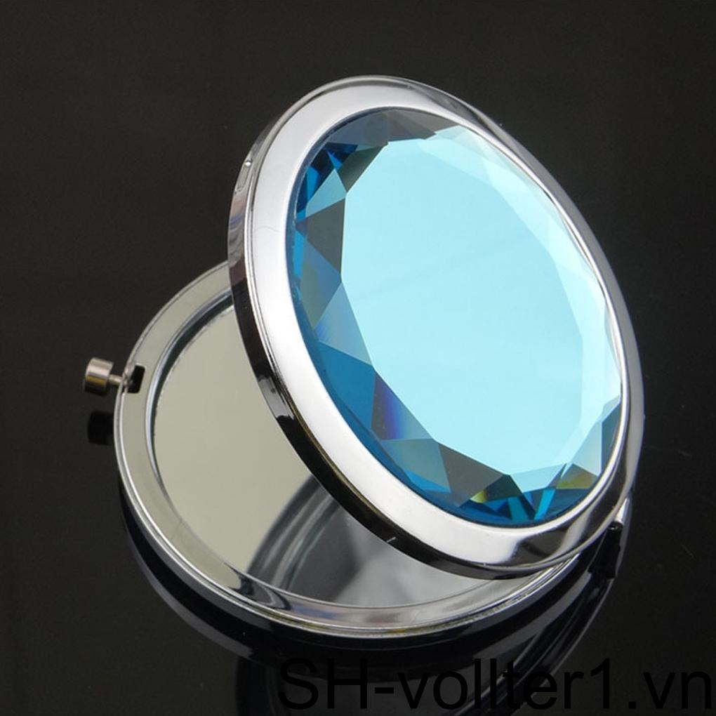 gương trang điểm để bàn Gương Trang Điểm Mini Dạng Đứng Có Thể Gấp Gọn Tiện Dụng Mang Theo Du