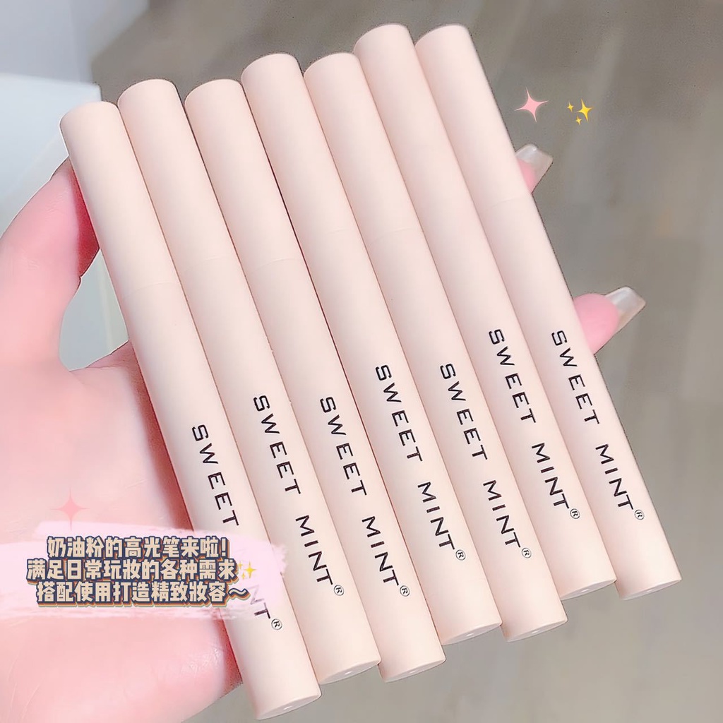 Bút Phấn Mắt SWEETMINT Làm Sáng Da Thiết Kế Dạng Xoay Tiện Dụng