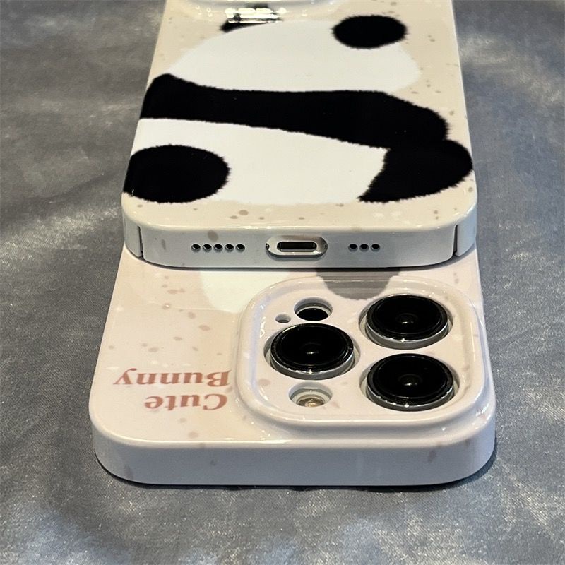 Ốp Điện Thoại Chống Sốc In Hình Thỏ / Gấu Trúc 1412 Cho iPhone13promax 11