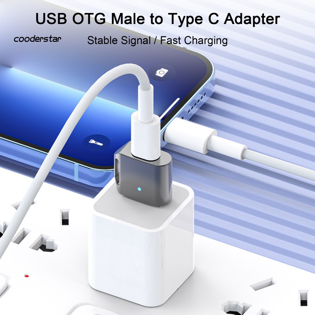 Đầu Chuyển Đổi OTG USB C Sang USB Chuyên Dụng Cho Điện Thoại