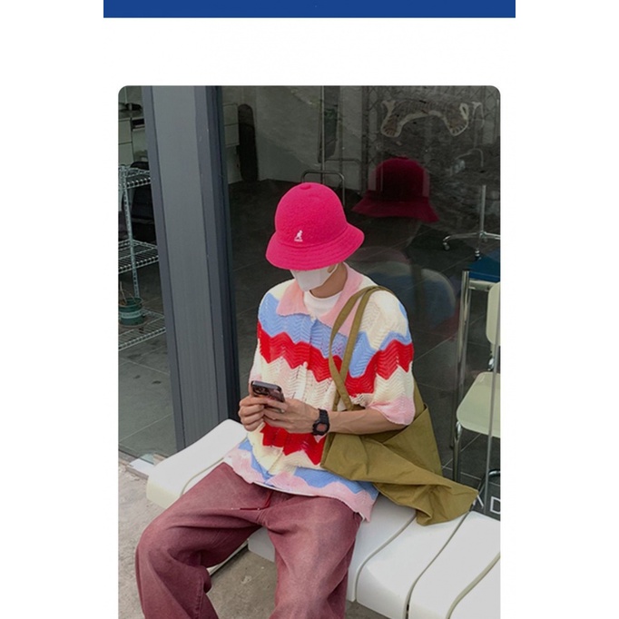 Áo Thun POLO Dệt Kim Tay Ngắn Màu Sắc Thời Trang Mùa Hè Cho Nam