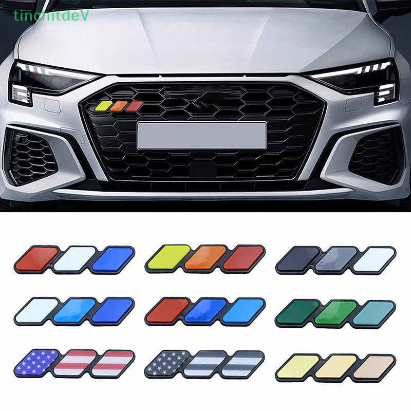 [TinchitdeV] Huy Hiệu Trang Trí Lưới Tản Nhiệt Ba Màu Sắc Dành Cho Dải Trang Trí Sửa Đổi [Mới]