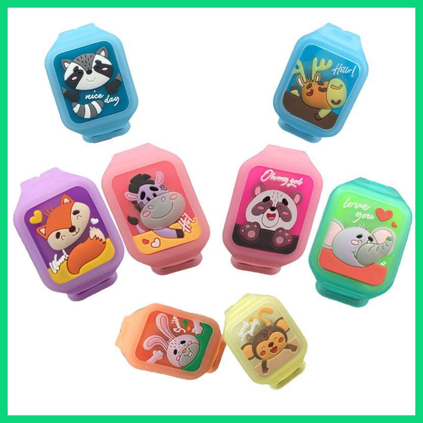 Đồng Hồ Đeo Tay Đuổi Muỗi Họa Tiết Hoạt Hình Dễ Thương Cho Bé