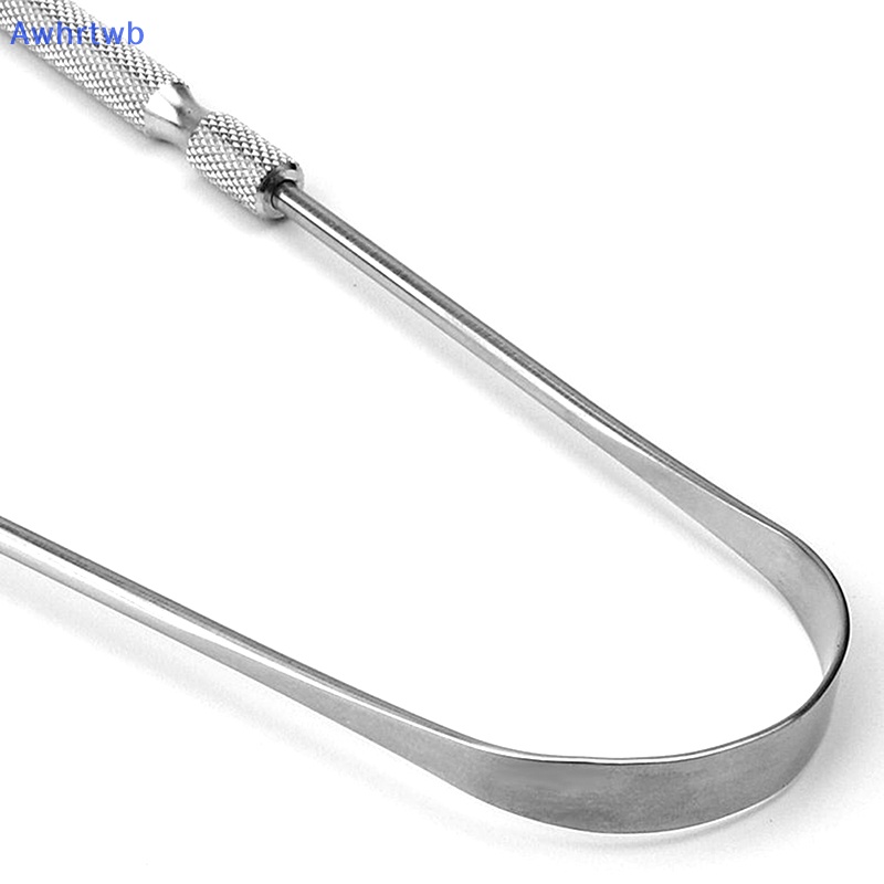 1 Dụng Cụ Nạo Lưỡi Bằng Thép Không Gỉ Làm Sạch Răng Miệng Mới